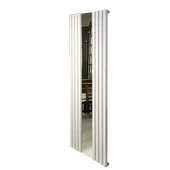 Lojimax Alüminyum Aynalı Dikey Radyatör Siesta Mirror 1800x554mm 6 Dilim Mat Bronz | 1629 W Yüksek Isıl Güç | 5 Yıl Üretici Garantisi thumbnail 5