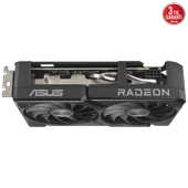 ASUS DUAL Radeon RX 9060 XT 8GB GDDR6 128 Bit Ekran Kartı DUAL-RX9060XT-8G thumbnail 3