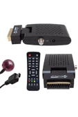 MAGBOX 5839 SCART PLUS TKGSLİ MİNİ SD SCART 2500 KANAL UYDU ALICI - 1