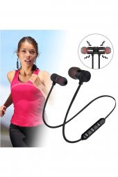 Huawei Y5, Y6, Y7 Uyumlu Boyundan Asmalı Sport Mikrofonlu Bluetooth Kulaklık - 3