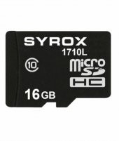 Syrox 16 GB MicroSDHC Class 10 UHS-I Hafıza Kartı + Adaptör - 3