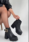 Pinma Siyah Cilt Topuklu Bot thumbnail 2