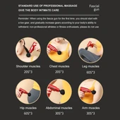 Sporcu Kas Gevşetici Masaj Tabancası, 6 Hız Ayarlı, 1200 mAh Şarjlı, 4 Masaj Başlığı thumbnail 6