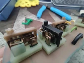 2 adet Alfa Romeo 164 koltuk kontrol paneli anahtar braketi - 6209272 thumbnail 2