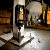 CAT DX12K.2 18Volt/4.0Ah Li-ion Çift Akülü Kömürsüz Profesyonel Şarjlı Darbeli Matkap + DX71.2 Kömürsüz Darbeli Tornavid thumbnail 7