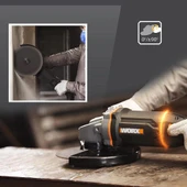 Worx WX709 2350Watt 230mm Profesyonel Dönebilir Tutma Kollu Büyük Taşlama thumbnail 7