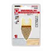 WORX WA4967 Çok Amaçlı Raspalama Makinası İçin 33x33mm Karbür Kaplama Harç, Boya, Yapıştırıcı Universal Parmak Zımpara B thumbnail 3