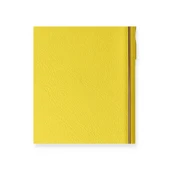 İphone 7 Plus Kılıf Coco Deri Silikon Kapak - Sarı thumbnail 4