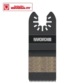 WORX WA4960 Çok Amaçlı Raspalama Makinası İçin 35x40mm Ahşap, PVC Universal Kesme ve Zımparalama Bıçağı thumbnail 1