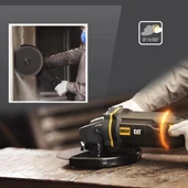 CAT DX352 2350Watt 180mm Profesyonel Dönebilir Tutma Kollu Büyük Taşlama thumbnail 8