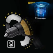 CAT DX155.1 18Volt/2.0Ah Li-ion Çift Akülü Profesyonel Şarjlı Darbeli Matkap thumbnail 9