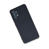 Samsung Galaxy A13 4g Kılıf Nano İçi Kadife Silikon - Lacivert thumbnail 3