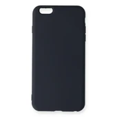 İphone 6 Plus Kılıf Nano İçi Kadife Silikon - Lacivert thumbnail 1