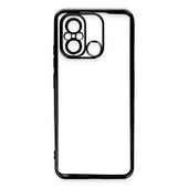 Xiaomi Redmi 12c Kılıf Razer Lensli Silikon - Siyah thumbnail 2