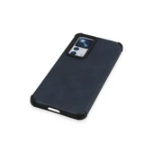 Xiaomi Mi 12t Kılıf Loop Deri Silikon - Lacivert thumbnail 4