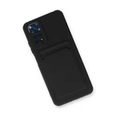Xiaomi Redmi Note 11 Kılıf Kelvin Kartvizitli Silikon - Siyah thumbnail 2