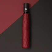 Bordo Kılıflı Otomatik Kompakt Şemsiye thumbnail 3