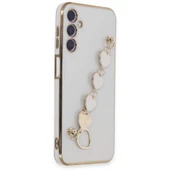 Samsung Galaxy A24 4g Kılıf Esila Silikon - Beyaz thumbnail 2