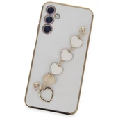 Samsung Galaxy A24 4g Kılıf Esila Silikon - Beyaz thumbnail 3