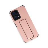 Xiaomi Poco X5 5g Kılıf Mega Standlı Silikon - Pudra thumbnail 3