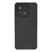 Xiaomi Mi 13 Kılıf Loop Deri Silikon - Siyah thumbnail 1