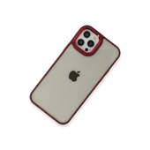 İphone 12 Pro Max Kılıf Dora Kapak - Kırmızı thumbnail 4