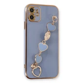 İphone 12 Kılıf Esila Silikon - Gri thumbnail 1