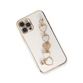 İphone 12 Pro Kılıf Esila Silikon - Beyaz thumbnail 3