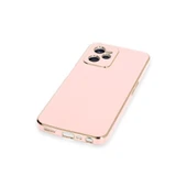 Realme C35 Kılıf Volet Silikon - Pembe thumbnail 4