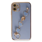 İphone 12 Kılıf Esila Silikon - Gri thumbnail 2