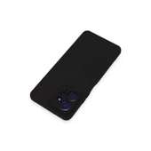 Xiaomi Redmi Note 12 4g Kılıf Nano İçi Kadife Silikon - Siyah thumbnail 3