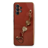 Samsung Galaxy A32 Kılıf Esila Silikon - Kırmızı thumbnail 2