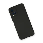 Vivo Y21s Kılıf Nano İçi Kadife Silikon - Siyah thumbnail 2