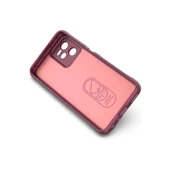 Realme C35 Kılıf Optimum Silikon - Bordo thumbnail 4