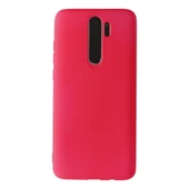 Xiaomi Redmi Note 8 Pro Kılıf First Silikon - Pembe thumbnail 1