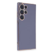 Samsung Galaxy S23 Ultra Kılıf Volet Silikon - Mavi thumbnail 2