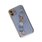 İphone 12 Kılıf Esila Silikon - Gri thumbnail 3