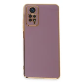 Xiaomi Redmi Note 12 Pro 4g Kılıf Volet Silikon - Mor thumbnail 1