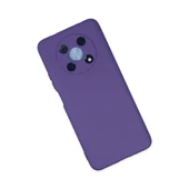 Huawei Nova Y90 Kılıf Nano İçi Kadife Silikon - Mor thumbnail 3