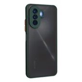 Huawei Nova Y70 Kılıf Montreal Silikon Kapak - Yeşil thumbnail 2