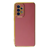 Samsung Galaxy A73 5g Kılıf Volet Silikon - Kırmızı thumbnail 1