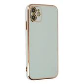 İphone 12 Kılıf Volet Silikon - Açık Yeşil thumbnail 1
