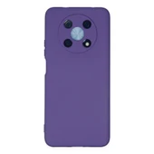 Huawei Nova Y90 Kılıf Nano İçi Kadife Silikon - Mor thumbnail 1