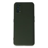Realme 7 Pro Kılıf Nano İçi Kadife Silikon - Koyu Yeşil thumbnail 1