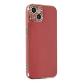 İphone 14 Kılıf Volet Silikon - Kırmızı thumbnail 1