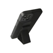 İphone 14 Plus Kılıf Mega Standlı Silikon - Siyah thumbnail 3