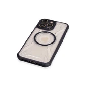 İphone 14 Pro Kılıf Prag Magneticsafe Kapak - Siyah thumbnail 4