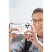 İphone 14 Plus Kılıf Kart Şeffaf Silikon - Şeffaf thumbnail 2