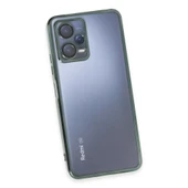 Xiaomi Redmi Note 12 5g Kılıf Razer Lensli Silikon - Yeşil thumbnail 4