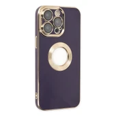 İphone 14 Pro Kılıf Store Silikon - Derin Mor thumbnail 1